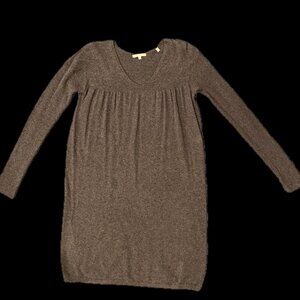 Vince 100% Cashmere Grey Sweater Dress